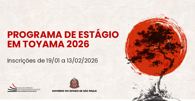 Programa de Estágio em Toyama – 2026