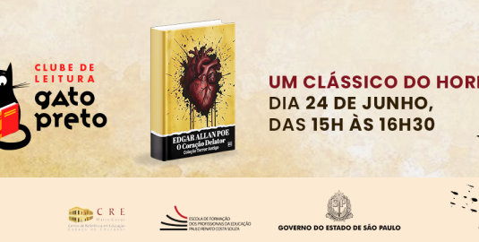 Tum-tum… Você consegue ouvir? “O Coração Delator” é o próximo clássico do Clube de Leitura Gato Preto