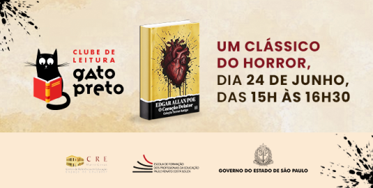 Tum-tum… Você consegue ouvir? “O Coração Delator” é o próximo clássico do Clube de Leitura Gato Preto